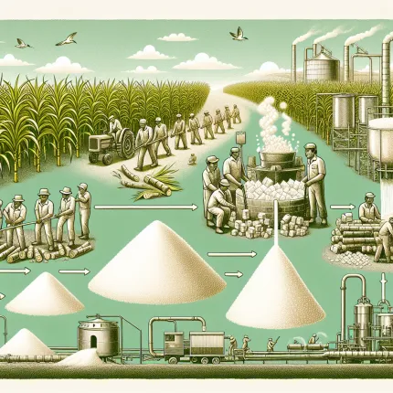 Из чего делают белый сахар: Путешествие от поля до стола